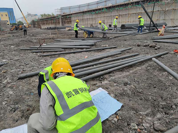 渝北螺栓球网架结构